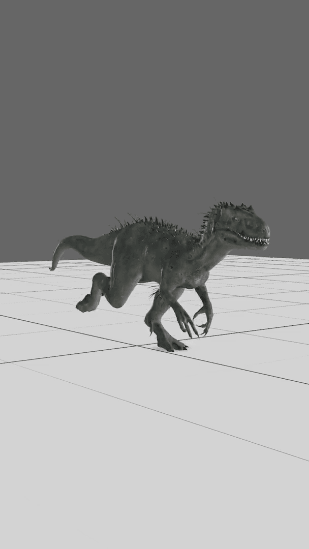 Dino — Walk Loop
